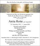 eine Anzeige