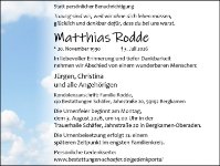 eine Anzeige